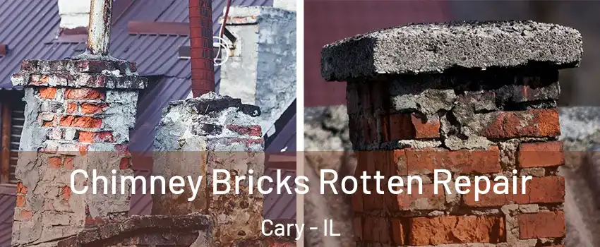  Chimney Bricks Rotten Repair Cary - IL