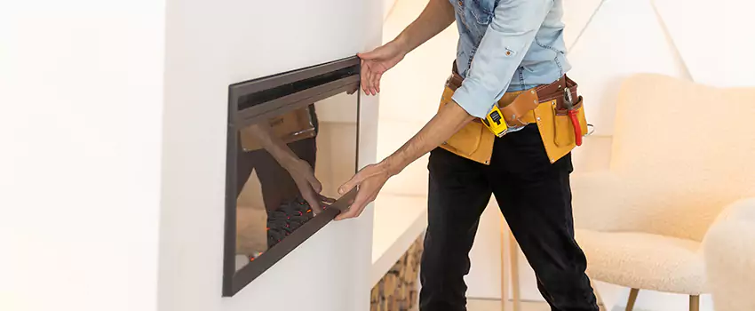 Metal Fireplace Installation in Cary, Illinois