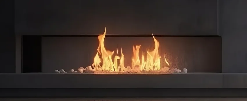 B-Vent Gas Fireplace Installation in Cary, IL