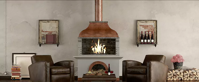 Thelin Hearth Products Providence Pellet Insert Fireplace Installation in Cary, IL