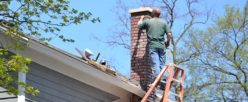 Vinyl and PVC Chimney Flashing Installation in Cary, IL