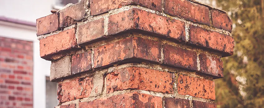 Cracked Chimney Bricks Repair Cost in Cary, Illinois