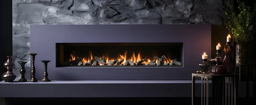 Ember Bed for Ventless Gas Fireplace in Cary, IL