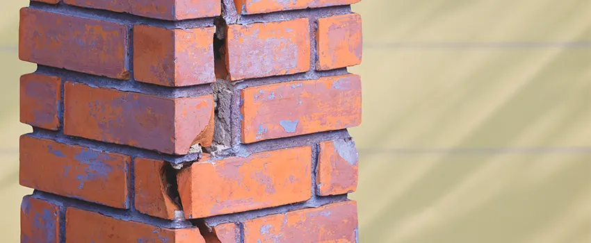 Repairing Cracked Porcelain Tiles for Fireplace in Cary, IL